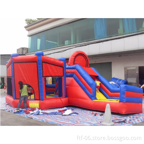 2016 Giant Commercial inflatable water pool slides jump bed castle house for child or adult